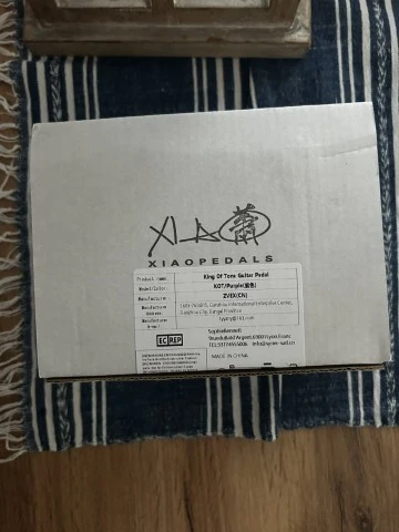 Analogman King of Tone [Xiao Pedals 1:1 clone]