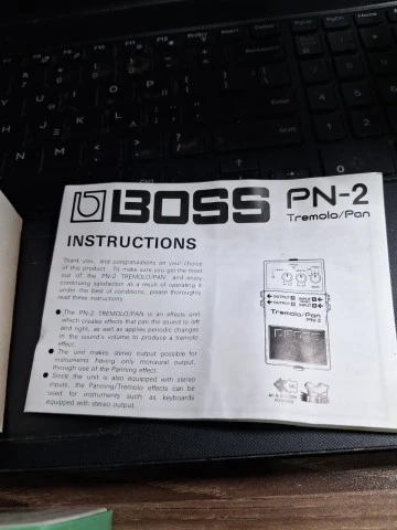Boss PN-2 Tremolo/Pan