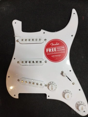 Sonic Stratocaster Pickguard