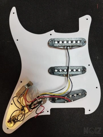 Sonic Stratocaster Pickguard
