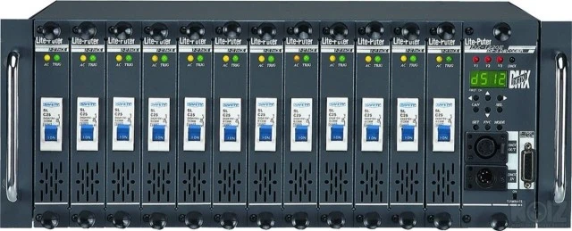 DIMMER PACK LITE PUTER DX-1220 DP-5 - 12 channels