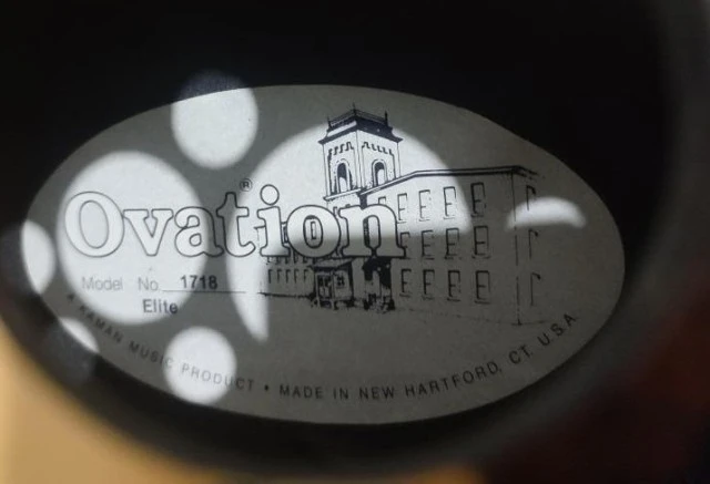 Ovation Elite 1718