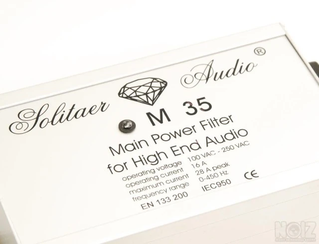 SOLITAER AUDIO M - 35 MAINS POWER FILTER