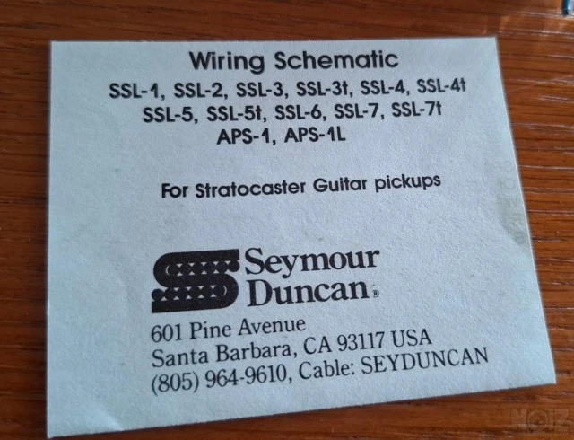Seymour Duncan SSL-2 Standard