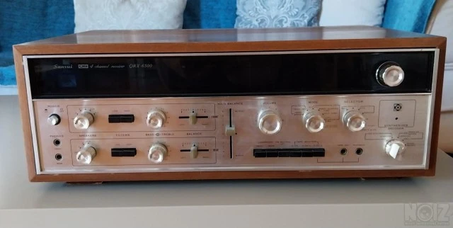 ΤΕΤΡΑΚΑΝΑΛΟΣ  ΡΑΔΙΟΕNΙΣΧΥΤΗΣ  SANSUI  QR