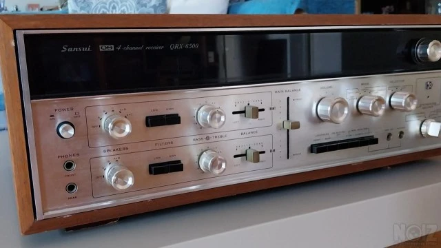 ΤΕΤΡΑΚΑΝΑΛΟΣ  ΡΑΔΙΟΕNΙΣΧΥΤΗΣ  SANSUI  QR