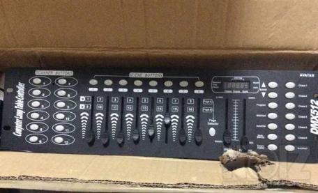 κονσόλα dmx 512 καινουριες