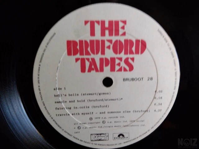 BILL BRUFORD: THE BRUFORD TAPES