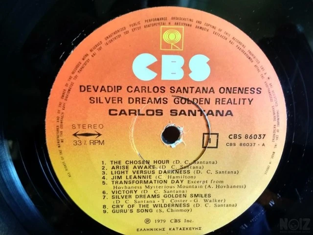 DEVADIP CARLOS SANTANA: ONENESS