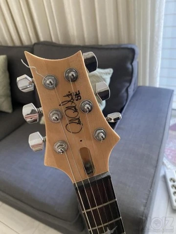 2019 PRS SE CUSTOM 24 TRAMPAS GREEN