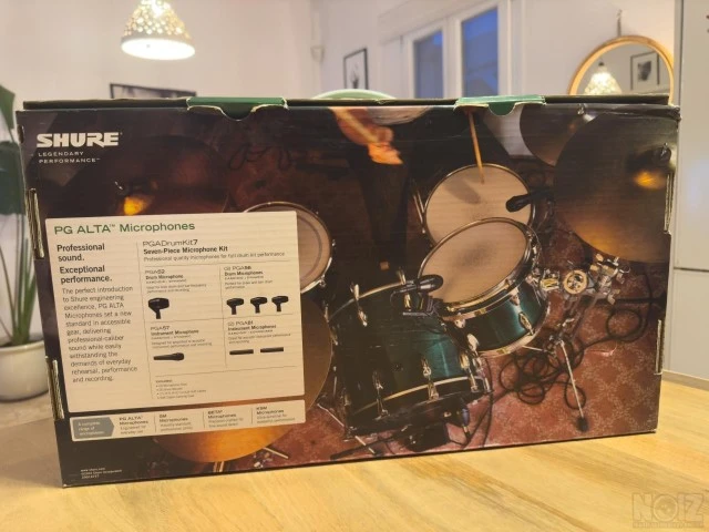 SHURE PAGA DRUM KIT 7 (ΣΕΤ ΜΙΚΡΟΦΏΝΩΝ ΓΙ