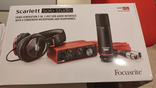 Focusrite Scarlett studio 2i2 3rd Gen