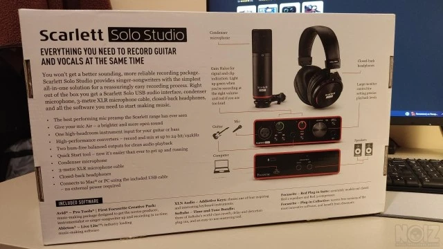 Focusrite Scarlett studio 2i2 3rd Gen