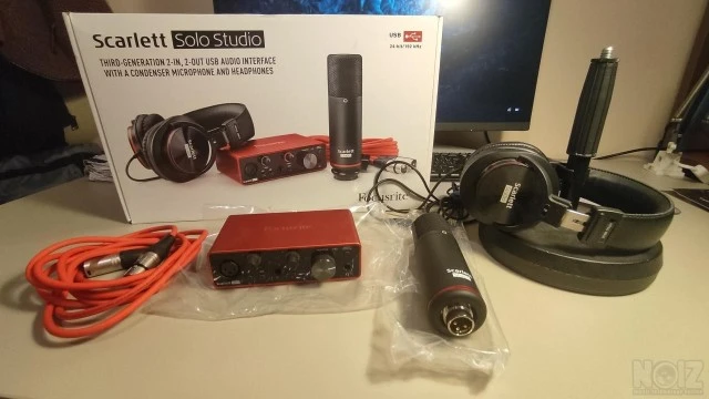 Focusrite Scarlett studio 2i2 3rd Gen