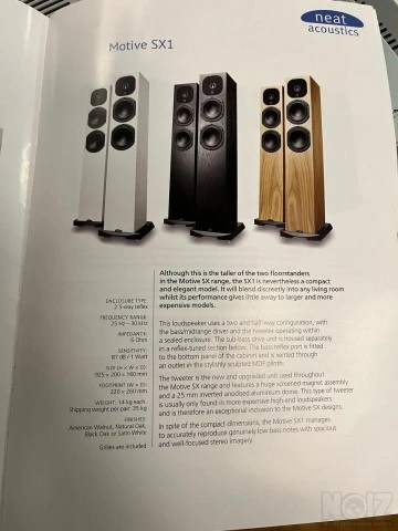 Neat acoustics motive SX1