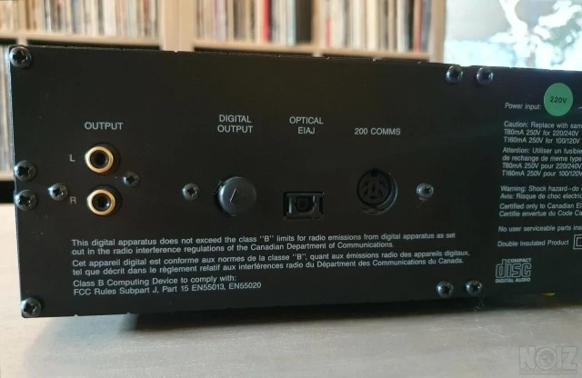 MERIDIAN 206 ΔΣ HIGH END CD PLAYER