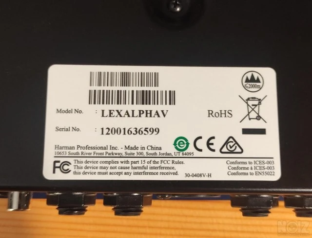LEXICON Alpha Usb audio interface