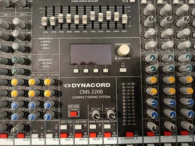 Dynacord CMS 2200-3 + Flight case