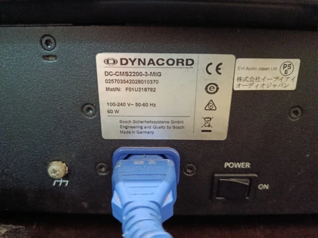 Dynacord CMS 2200-3 + Flight case