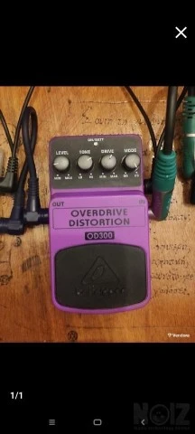 OD300 Behringer πετάλι κιθάρας