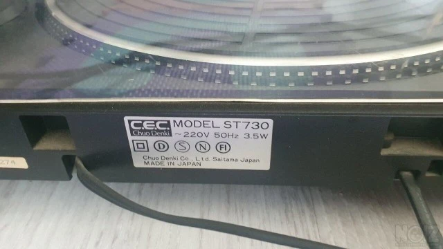 ΠΙΚΑΠ CEC ST - 730 + CARTRIDGE SHURE PRO