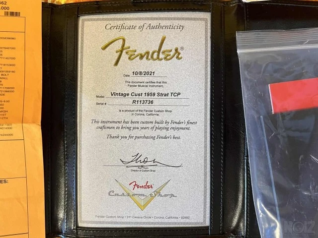 Fender Custom Shop Vintage Custom '59 St