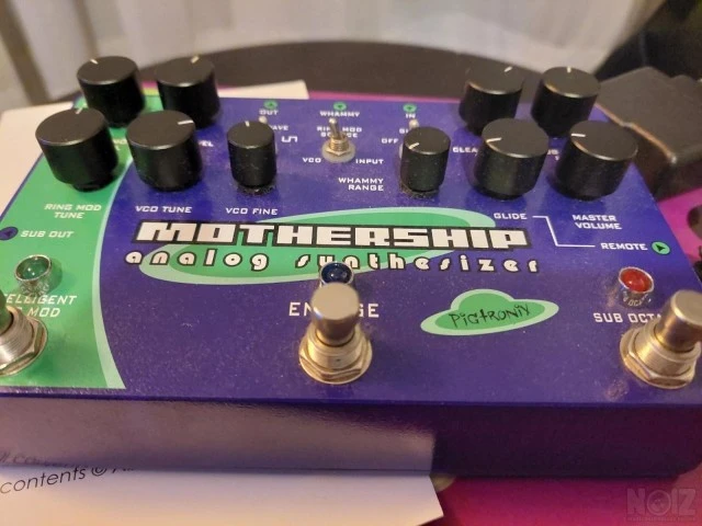 Pigtronix Mothership analog synthesizer