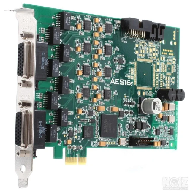 TASCAM DM-3200 + LYNX AES16
