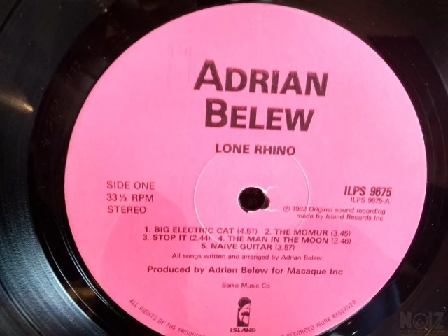 ADRIAN BELEW: LONE RHINO