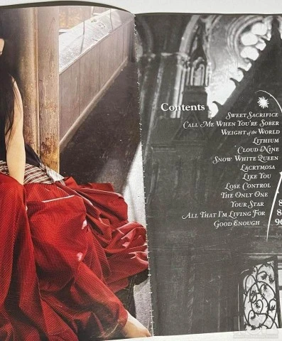 Πωλείται γνήσιο βιβλίο Evanescence The o