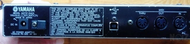 YAMAHA MOTIF RACK ORIGINAL
