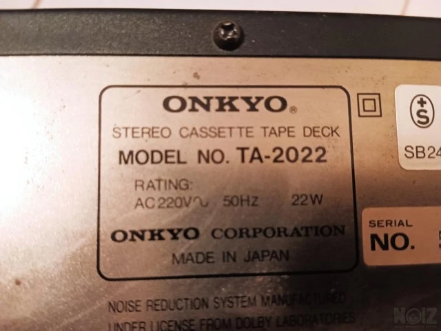 ΚΑΣΕΤΟΦΩΝΟ Onkyo ΤΑ - 2022