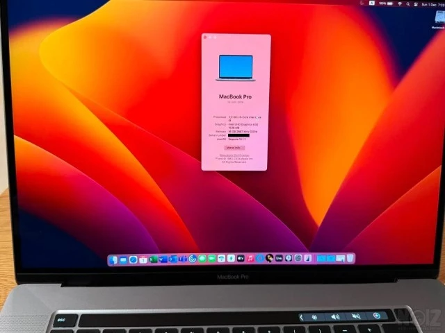 Macbook Pro 16 2019