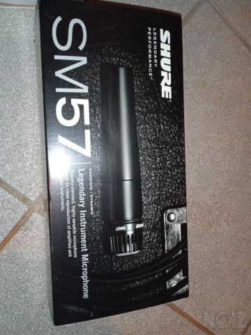Πωλείται shure sm 57 lce καινούργιο