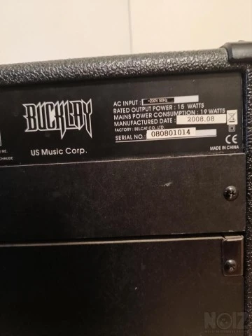 Amp 15 watt (x2) 1: Zar 150r  & 2: Buckl