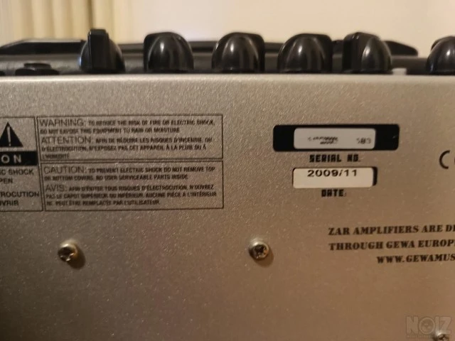 Amp 15 watt (x2) 1: Zar 150r  & 2: Buckl