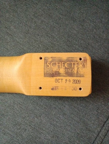 2009 Schecter Standard Custom USA