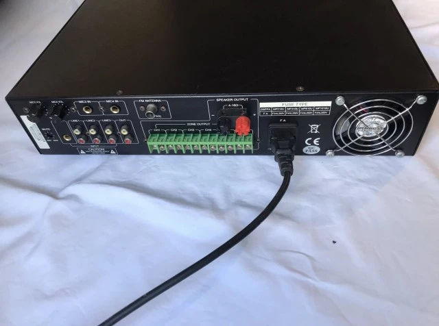 MP610U 6 Zones Paging and Music Mixer Am