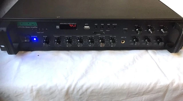 MP610U 6 Zones Paging and Music Mixer Am