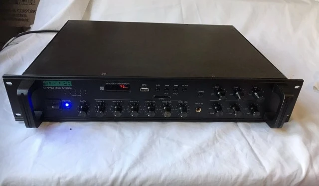MP610U 6 Zones Paging and Music Mixer Am