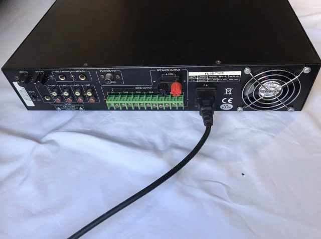 MP610U 6 Zones Paging and Music Mixer Am