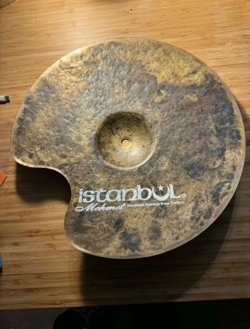 Istanbul Mehmet white logo hi-hats (top 
