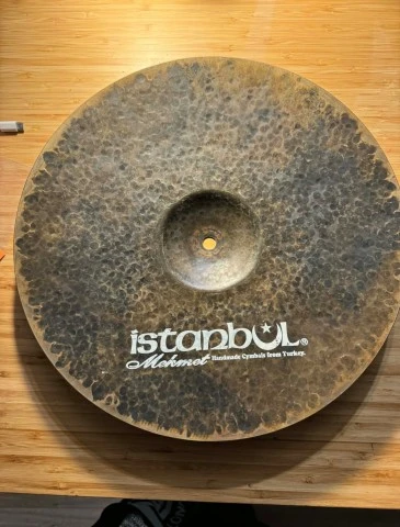 Istanbul Mehmet white logo hi-hats (top 