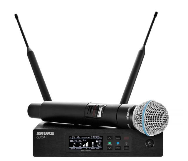 Αντιγραφή Shure qlxd24 Συχνότητες 534/58