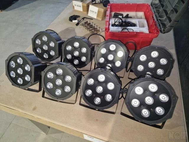 10 ΦΩΤΑ LED DMX RGB