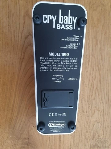 Dunlop cry baby bass Q wah