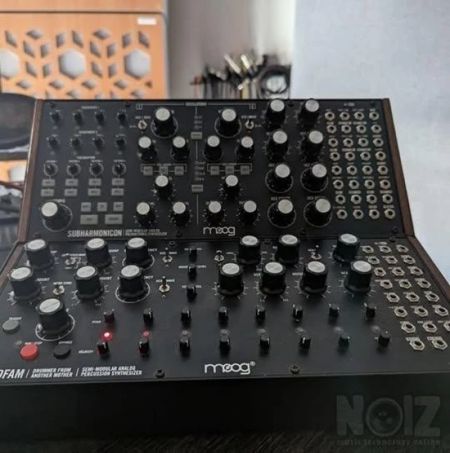 Moog Dfam and Moog Subharmonicoon