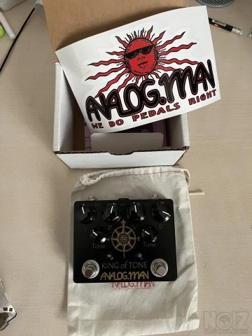 Analogman King of Tone V4 ( Black- High gain red side ) ΟΛΟΚΑΙΝΟΥΡΙΟ