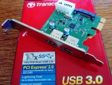 TRANSCEND USB 3.0 EXPANSION CARD PDU3