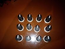 6 x Knobs για Pioneer DJM 900, 800, 700, 750, 850 κλπ